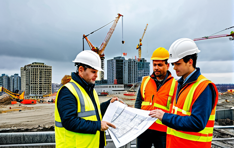 건축 시공 분야의 해외 취업 사례 - CV Preparation**

"A French civil engineer, fully clothed in professional attire, sitting at a desk ...