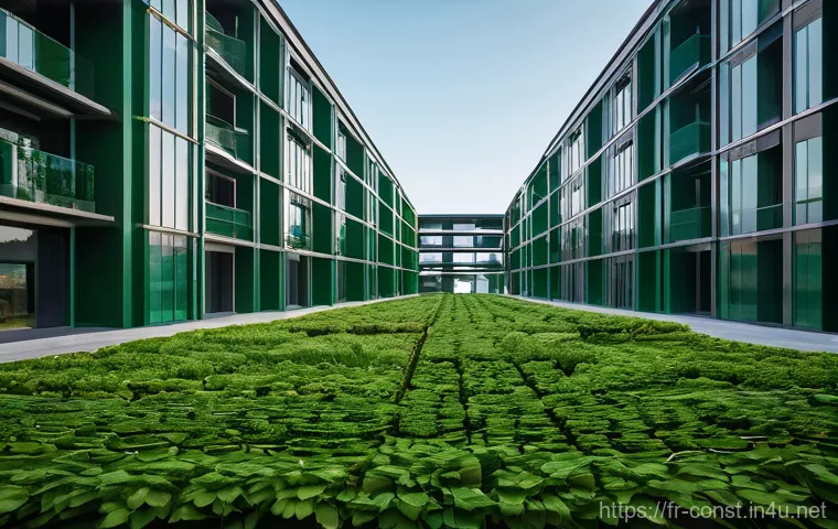 건축 시공 전문가가 알아야 할 트렌드 - Here are three detailed image prompts: 건축 시공 전문가가 알아야 할 트렌드 - Here are three detailed image prompts: